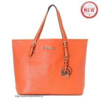 michael kors jet set saffiano reizen medium oranje bakken Tasje Online Kopen 778ri859